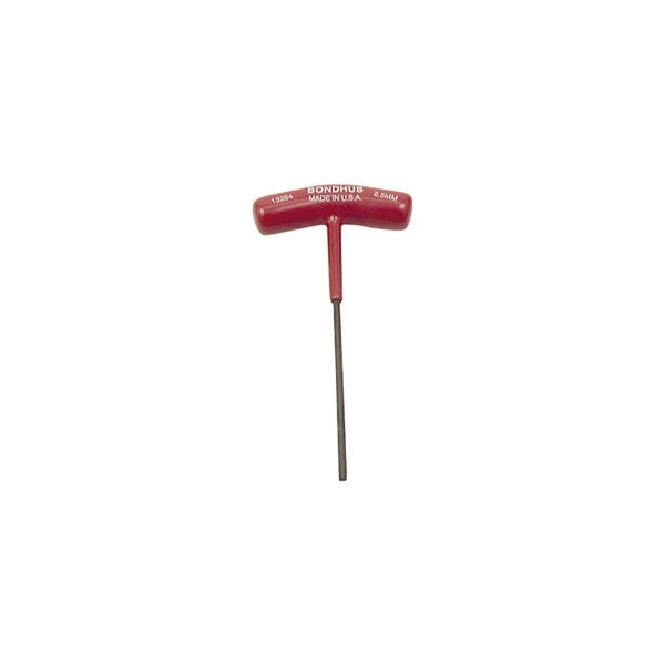 Kuusiokoloavain T-kahvalla, 2,5 &times; 172 mm